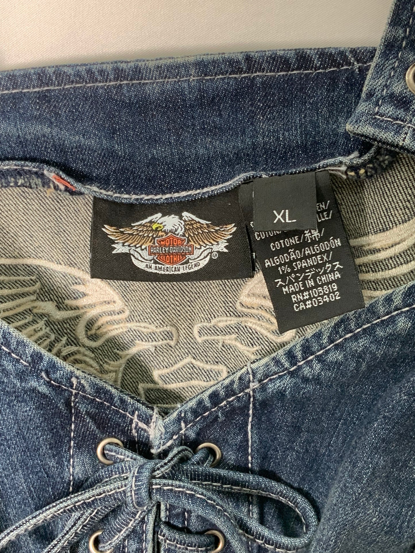 Corsé vaquero Harley Davidson