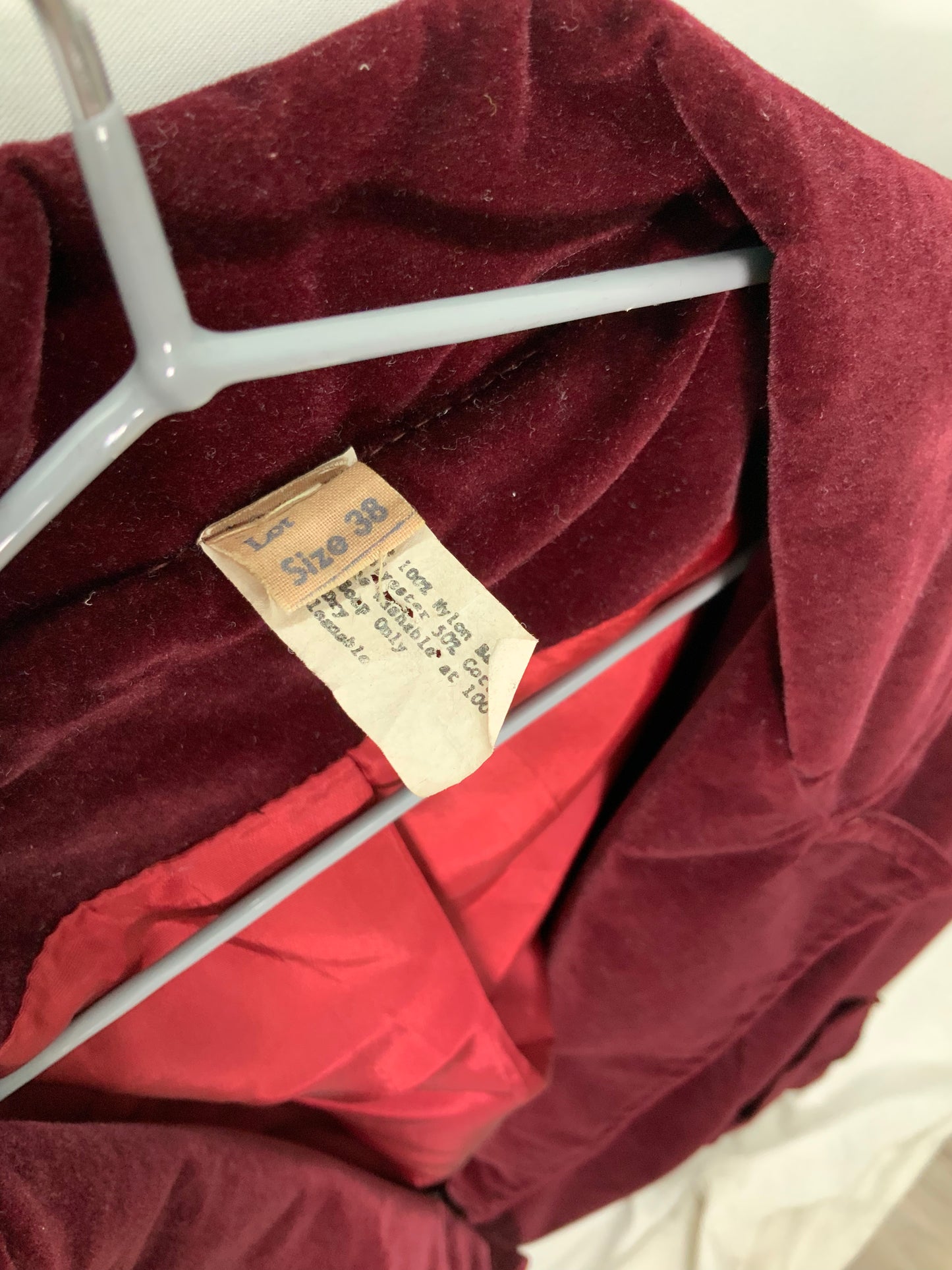 Vintage Velvet Blazer