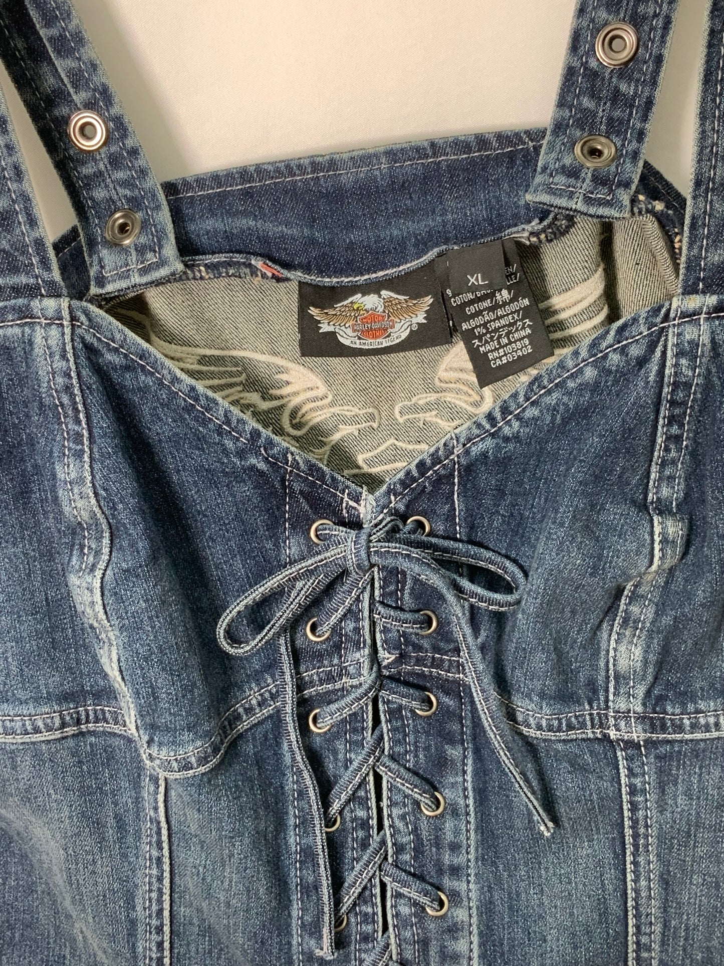 Corsé vaquero Harley Davidson