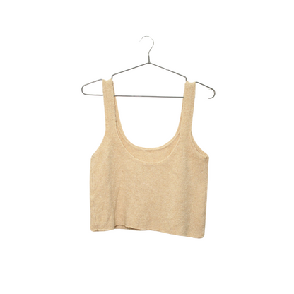 Crop Top de Punto ZARA (M)