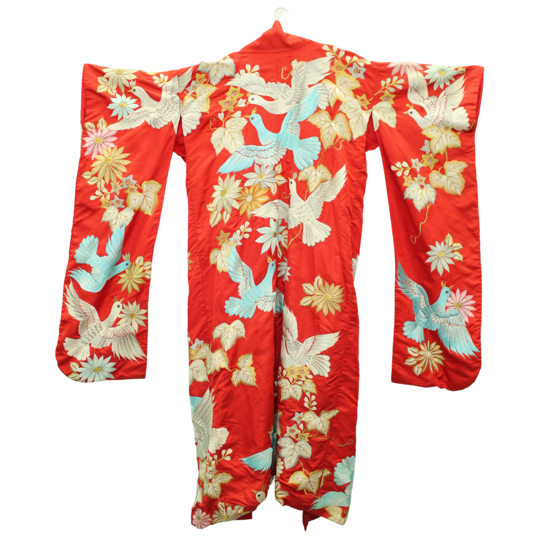 Kimono de Seda Vintage 90's