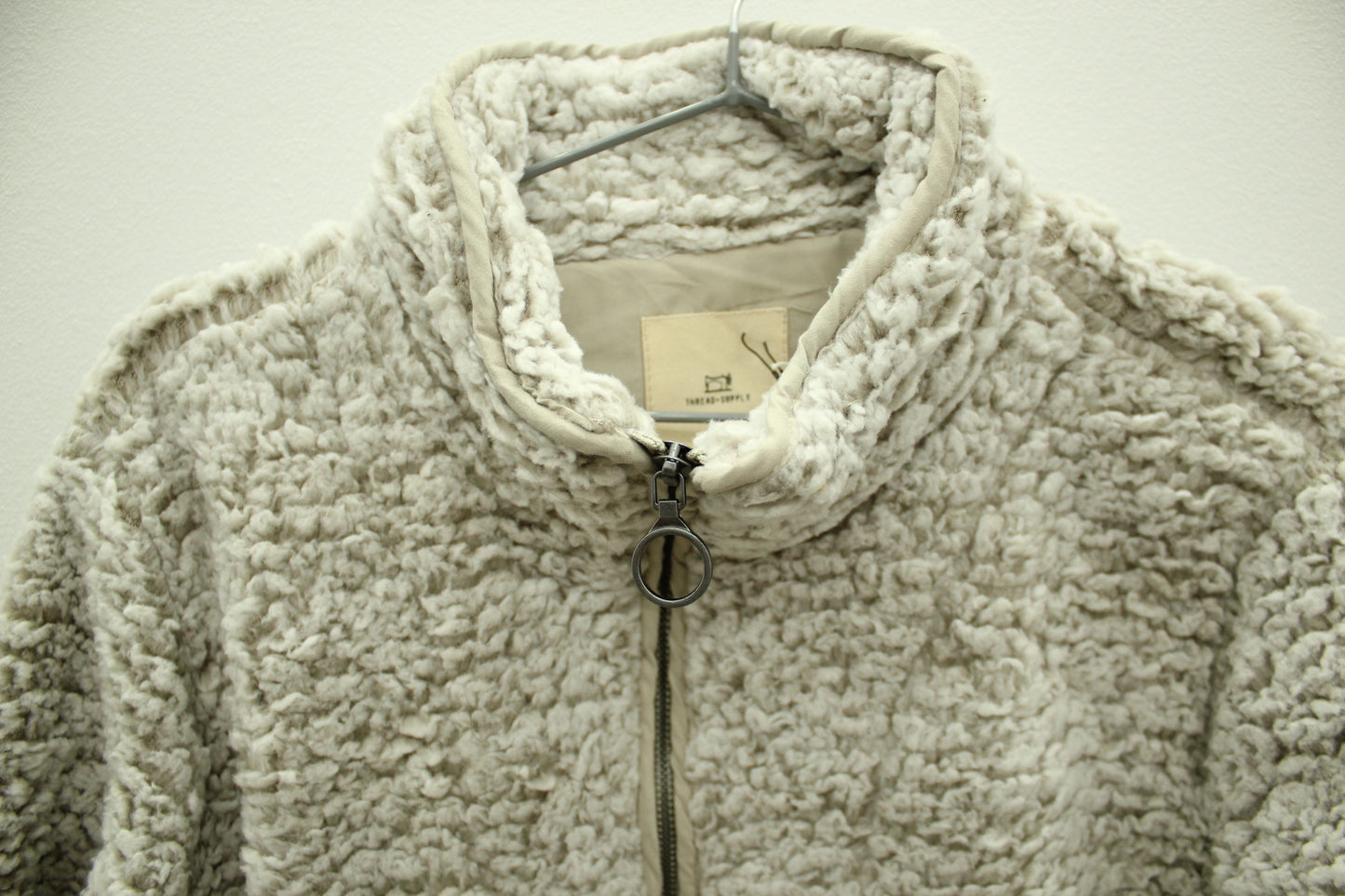 Shearling sweater