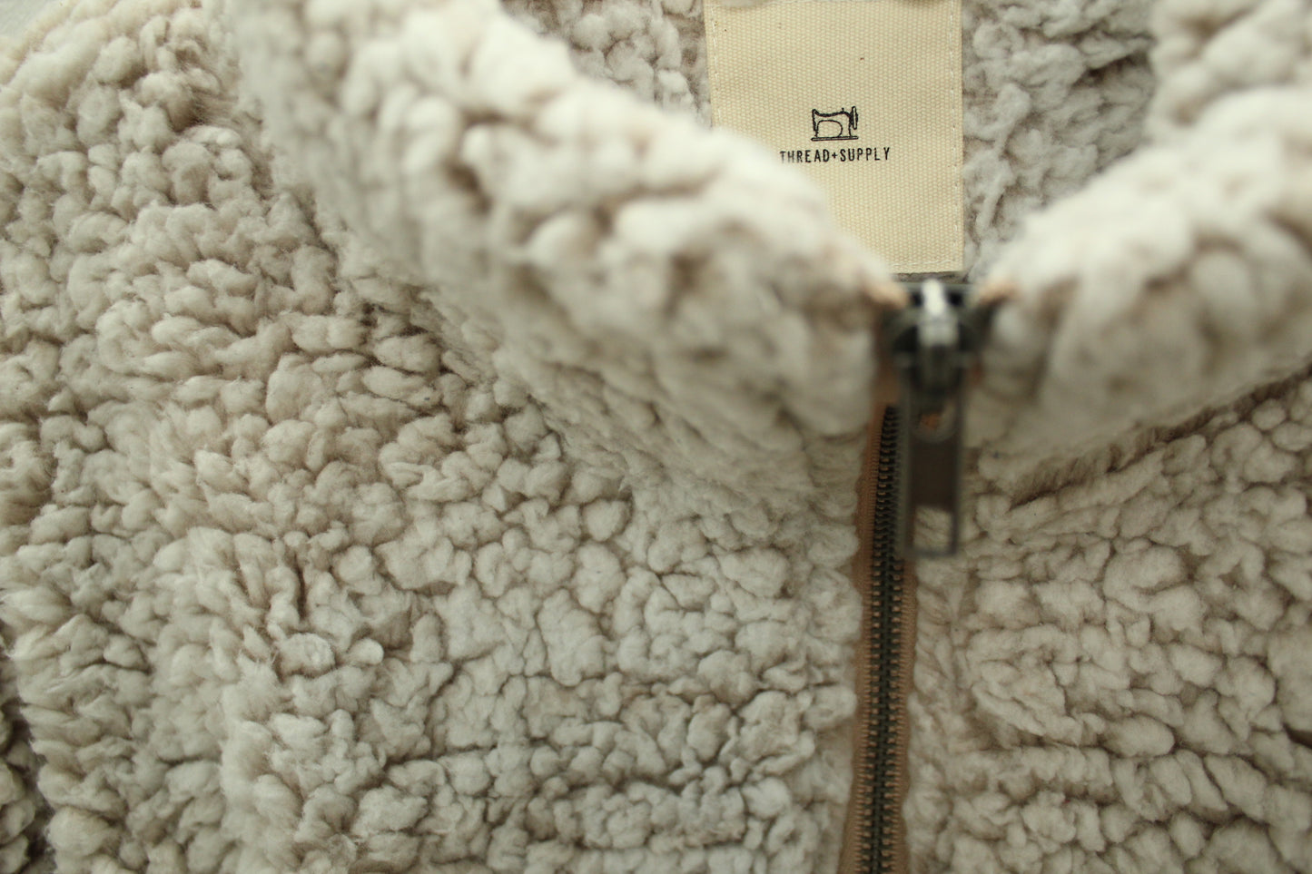 Shearling sweater