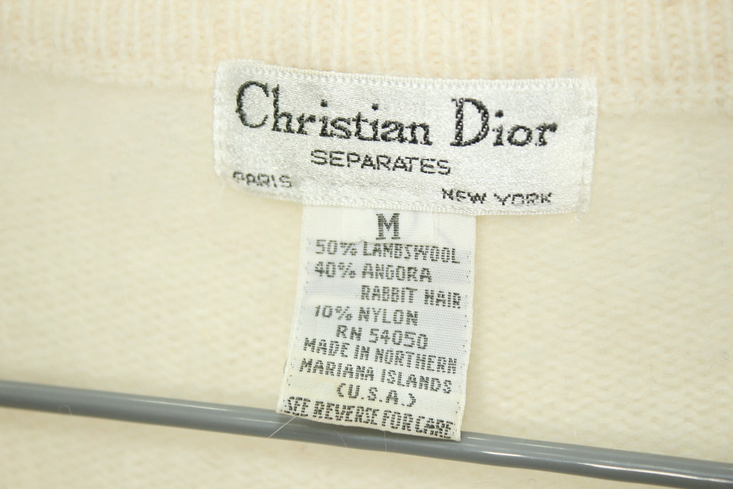 Sueter de Punto Christian Dior Vintage 80's (M)