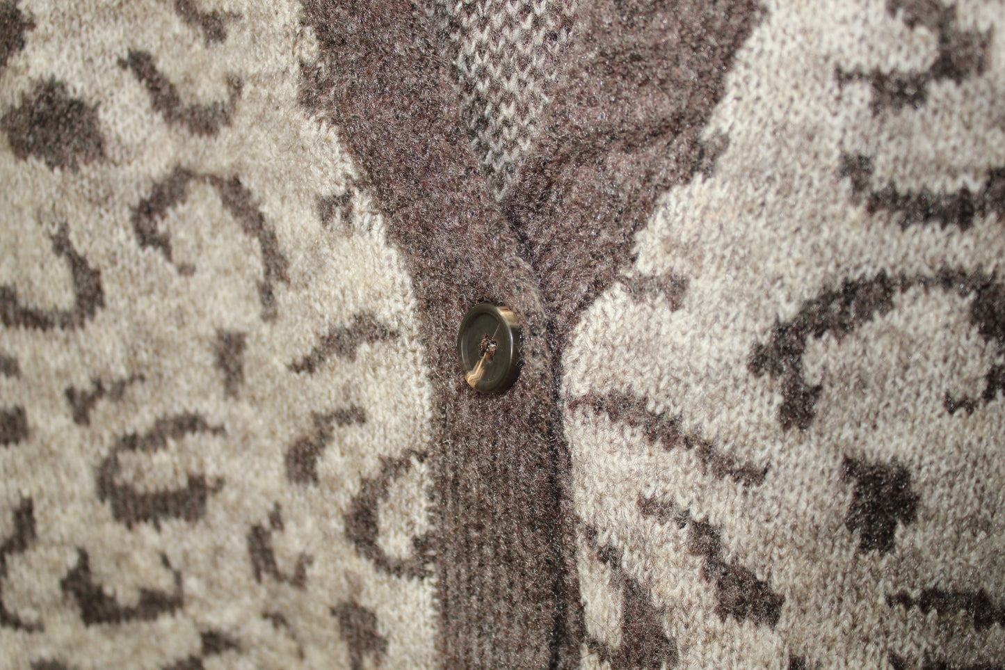 Cardigan Leopardo (S)