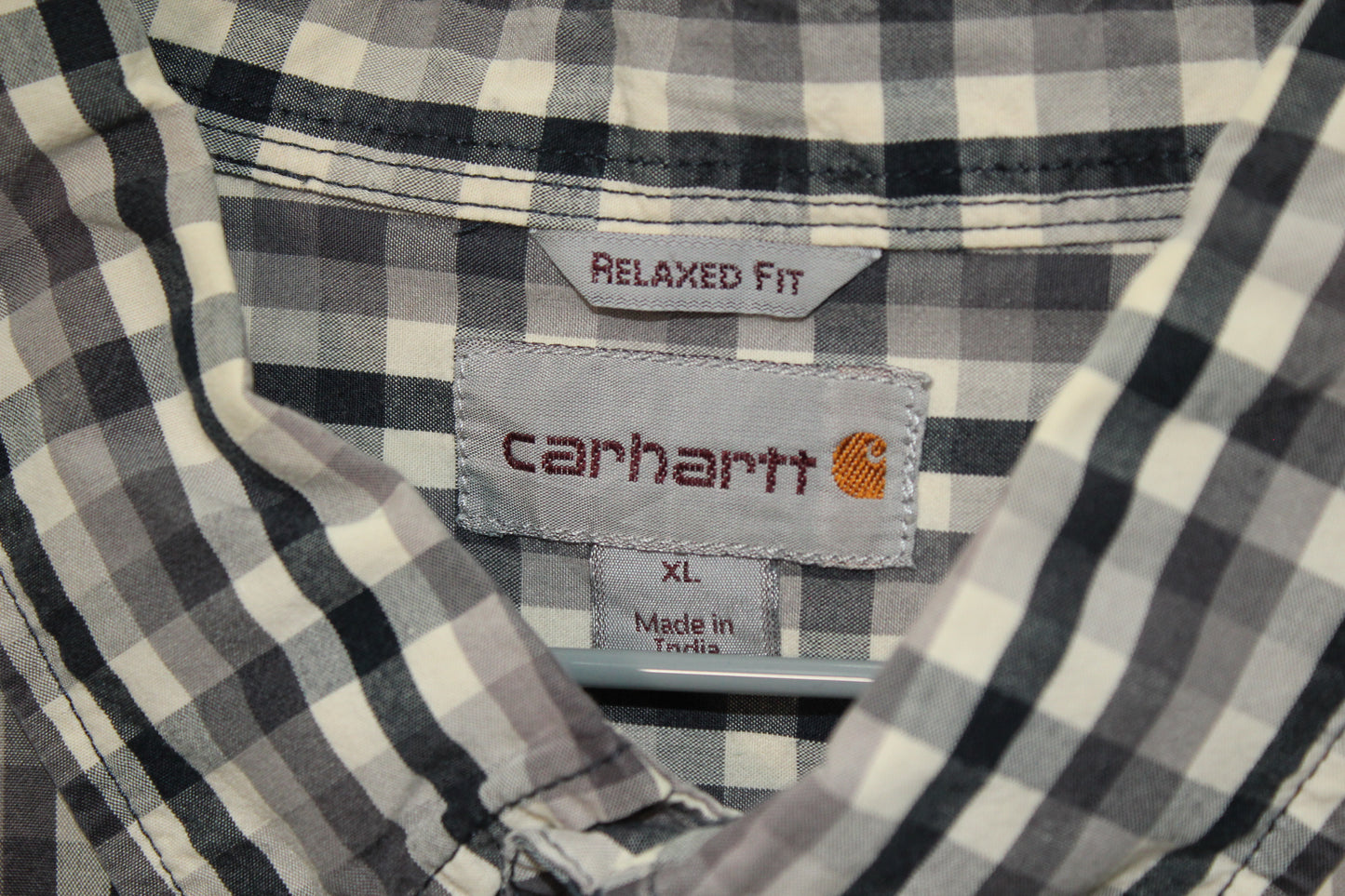 Camisa Corta Cuadros Carhartt (XL)