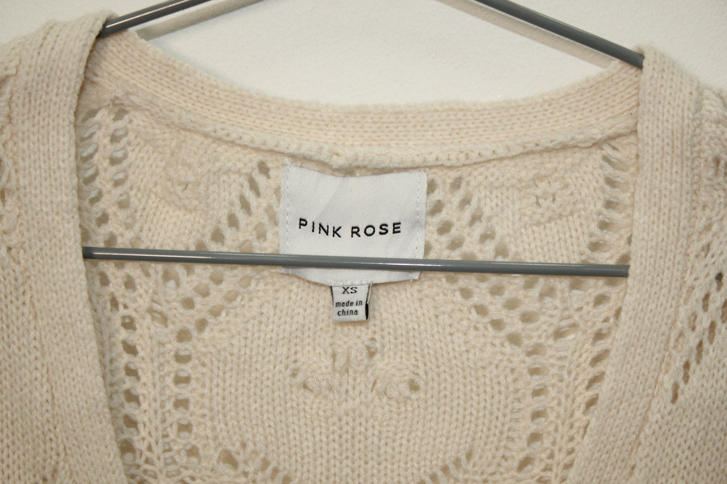 Cardigan Pink Rose (XS)