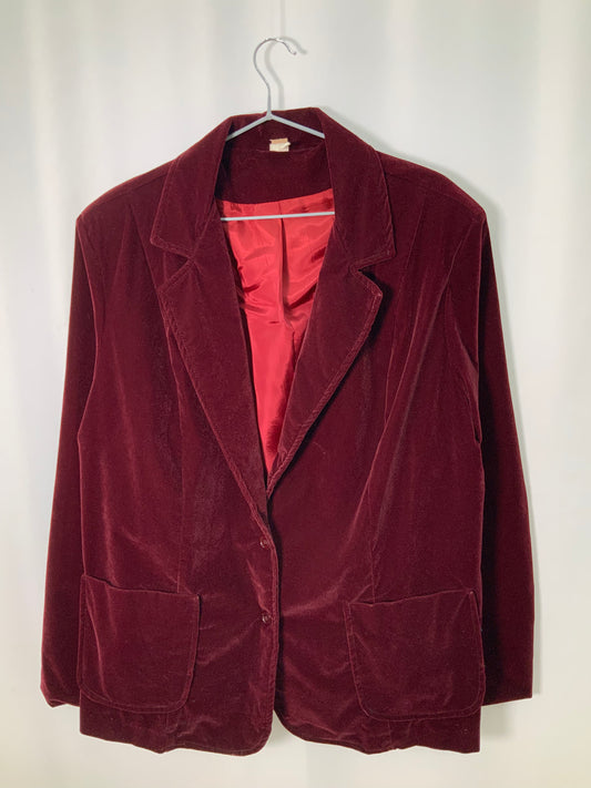 Vintage Velvet Blazer